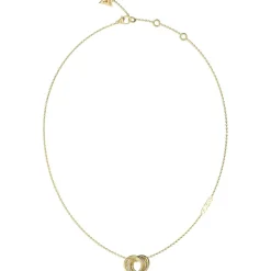 Collier Perfect Acier Doré Mini Liens