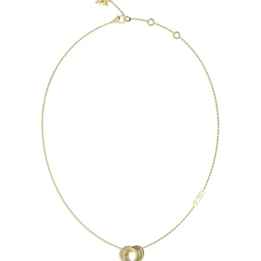 Collier Perfect Acier Doré Mini Liens