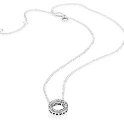 Collier Signature Pandora Cercle Pavé