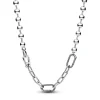 Collier Sphère Métallique et Link Pandora ME