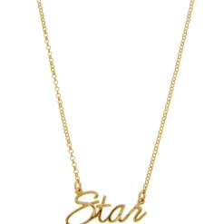 Collier Star C9691-Jaune
