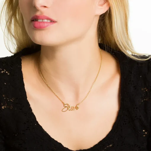 Collier Star C9691-Jaune