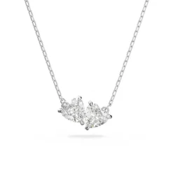 Collier Swarovski 5517117 - Collier métal rhodié blanc cristaux sertis Femme