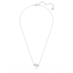Collier Swarovski 5517117 - Collier métal rhodié blanc cristaux sertis Femme