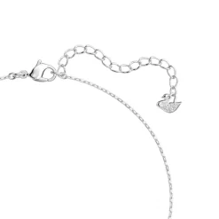 Collier Swarovski 5517117 - Collier métal rhodié blanc cristaux sertis Femme