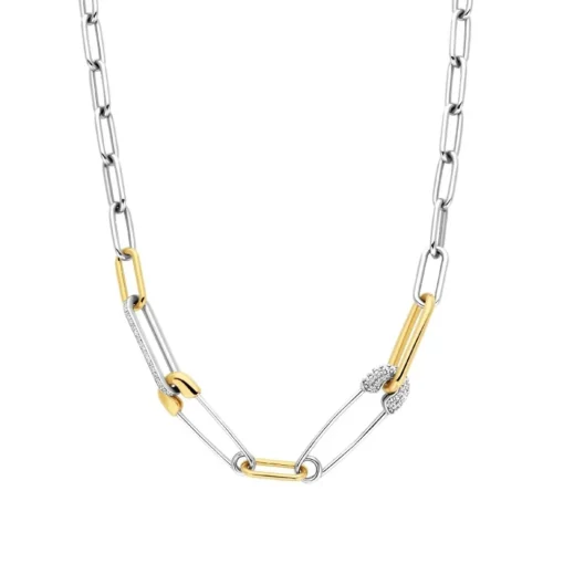 Collier Ti Sento - 34047ZY Argent Bicolore Épingles