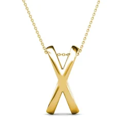 Collier X Duo Or