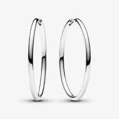 Créoles à Charms Pandora Moments 40 mm