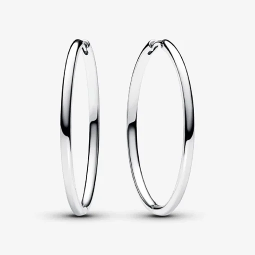 Créoles à Charms Pandora Moments 40 mm
