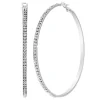 Créoles So Charm - B4067-ARGENT - Boucles D'Oreilles Argentées