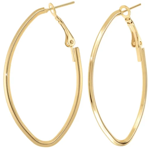 Créoles So Charm - B2787-DORE - Boucles D'Oreilles Dorées