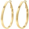 Créoles So Charm - B2783-DORE - Boucles D'Oreilles Dorées