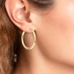 Créoles So Charm - B4141-DORE - Boucles D'Oreilles Dorées