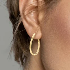 Créoles So Charm - B2783-DORE - Boucles D'Oreilles Dorées