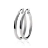 Créoles femme argent 3 mm - Z3030