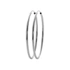 Créoles femme argent rhodié 6 mm - W0YY60
