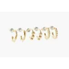 Créoles Femme Balaboosté Set De 3 Mini Diff Effets - 3502456299375 Métal Doré