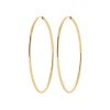 Créoles femme plaqué or 6 mm - Y0YY60