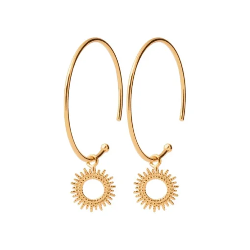 Créoles femme plaqué or 3 mm - Y6Y6300