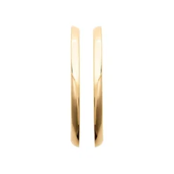 Créoles femme plaqué or 46 mm 33 mm - Y4YW