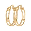 Créoles femme plaqué or 3 mm - Y633500