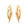 Créoles femme plaqué or 22 mm - Y603Z00
