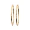 Créoles femme plaqué or 29 mm - Y6YY530