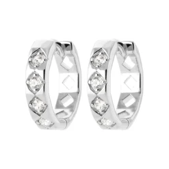 Créoles Maison de la Bijouterie Sensimio Z653YZ0 Argent