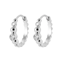 Créoles Maison de la Bijouterie Sensimio Z65VYZ0 Argent