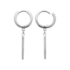 Créoles Maison de la Bijouterie Sensimio Z645VZ0 Argent