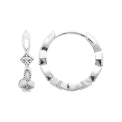 Créoles Maison de la Bijouterie Sensimio Z6545Z0 Argent