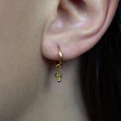 Créoles Sloya Serena Citrine