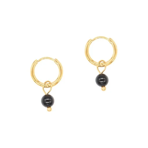 Créoles Sloya Serena Obsidienne