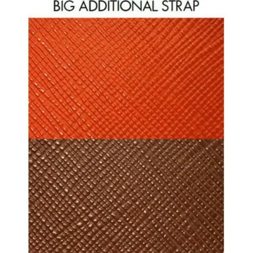 Cuir LARGE pour Bracelet My Bangle Guess UBS84024 - Cuir My Bangle Large Orange Marron Femme