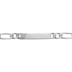 Gourmette homme argent rhodié 7 mm - W3300WYZ