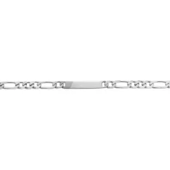 Gourmette homme argent rhodié 7 mm - W3300WYZ