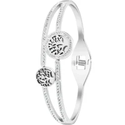 Jonc Femme So Charm - B2931-ARGENT - Bracelet Arbre De Vie
