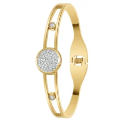 Jonc Femme So Charm - B4164-DORE - Bracelet Mode Doré