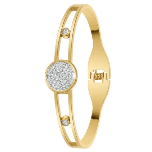 Jonc Femme So Charm - B4164-DORE - Bracelet Mode Doré