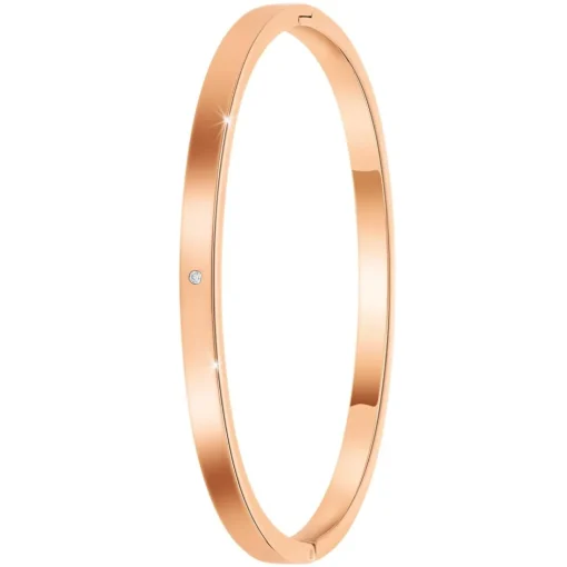 Jonc Femme So Charm - BD3303-ORROSE-DIAMANT - Bracelet Mode Doré