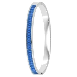 Jonc Femme So Charm - B4337-ARGENT-SAPPHIRE - Bracelet Mode Argenté