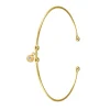 Jonc Femme So Charm - BD1143-DORE-DIAMANT - Bracelet Mode Doré