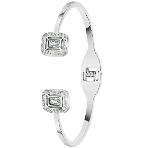 Jonc Femme So Charm - B4227-ARGENT - Bracelet Mode Argenté