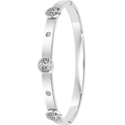 Jonc Femme So Charm - B4002-ARGENT - Bracelet Mode Argenté