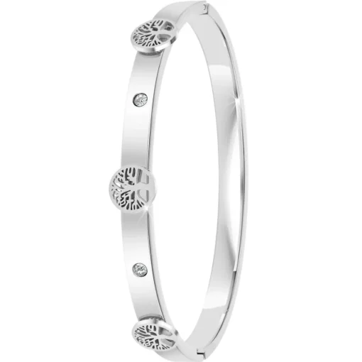 Jonc Femme So Charm - B4002-ARGENT - Bracelet Mode Argenté