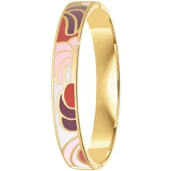 Jonc Femme So Charm - B3077 - Bracelet Email Doré