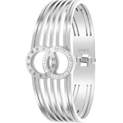 Jonc Femme So Charm - B3385-ARGENT - Bracelet Mode Argenté