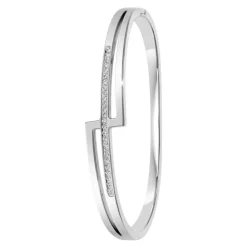 Jonc Femme So Charm - B3364 - Bracelet Mode Argenté
