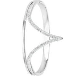 Jonc Femme So Charm - B3358-ARGENT - Bracelet Mode Argenté