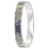 Jonc Femme So Charm - B4343-ARGENT - Bracelet Email Argenté